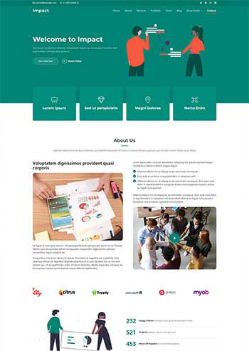 品牌设计品牌推广公司Bootstrap网页模板