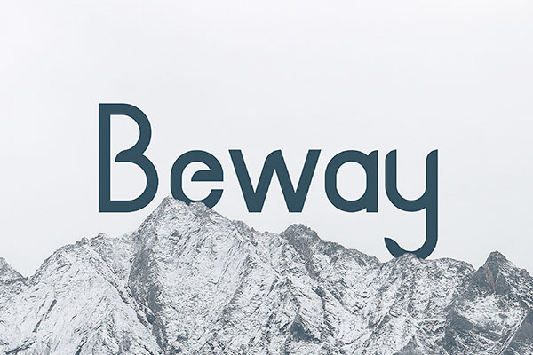 BEWAY字体