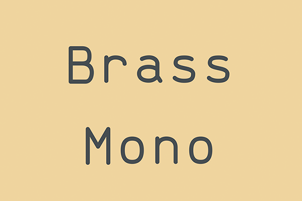 Brass Mono 效果预览